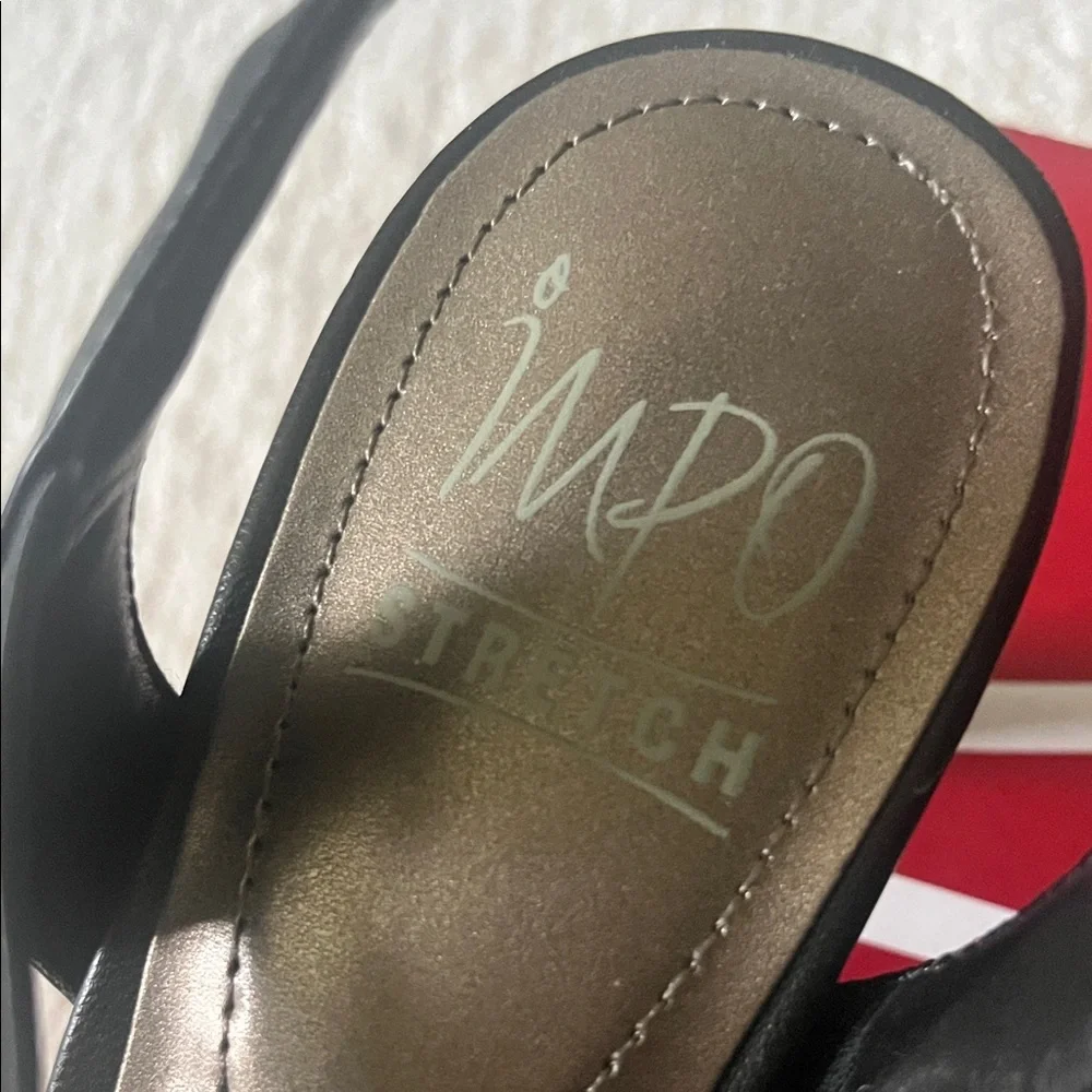 Impo Black Strappy Heels - Picture 3 of 12